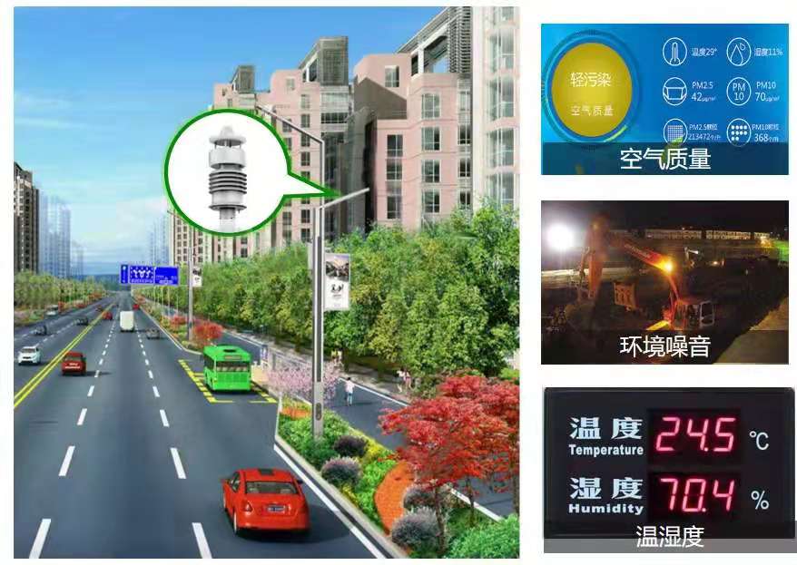 智慧灯杆道路应用